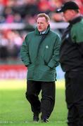 3 February 2002; Ireland head coach Eddie O'Sullivan during the Lloyds TSB Six Nations Championship match between  Ireland and Wales at Landsdowne Road in Dublin. Photo by Matt Browne/Sportsfile
