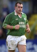 2 February 2002; Simon Best of Ireland during the &quot;A&quot; Rugby International match between Ireland A and Wales A at Musgrave Park in Cork. Photo by Brendan Moran/Sportsfile