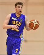 7 January 2017; Scott Kinevane of UCD Marian during the Hula Hoops Men's National Cup semi-final match between Pyrobel Killester and UCD Marian at the Neptune Stadium in Cork. Photo by Brendan Moran/Sportsfile