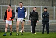 8 January 2017; Kerry U21 manager Jack O'Connor, back right, and selector Declan O'Sullivan, back left, before the McGrath Cup Round 1 match between Kerry and Tipperary at Austin Stack Park in Tralee, Co. Kerry. Photo by Diarmuid Greene/Sportsfile