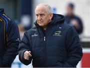 8 January 2017; Former Meath manager Sean Boylan, now a member of the DCU coaching staff, during the Bord na Mona O'Byrne Cup Group 1 Round 1 match between Dublin and DCU Dochas Eireann at Parnell Park in Dublin.  Photo by Cody Glenn/Sportsfile