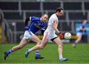 8 January 2017; Ronan McNabb of Tyrone in action against Paul O'Connor of Cavan during the Bank of Ireland Dr. McKenna Cup Section C Round 1 match between Cavan and Tyrone at Kingspan Breffni Park in Cavan. Photo by Oliver McVeigh/Sportsfile