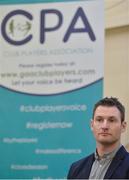 9 January 2017; Niall Corcoran, CPA, at the official launch of the Club Players Association at Ballyboden St Enda’s GAA in Firhouse Rd, Ballyroan, Dublin. The CPA are calling for all GAA Club members to register at www.gaaclubplayers.com to help ‘Fix The Fixtures’. Photo by Piaras Ó Mídheach/Sportsfile