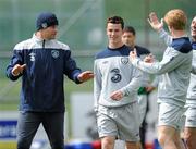 30 May 2011; Republic of Ireland players, from left to right, Shay Given, Kevin Foley and Paul McShane during squad training. Republic of Ireland Squad Training, Gannon Park, Malahide, Co. Dublin. Picture credit: Matt Browne / SPORTSFILE