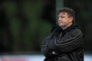 30 May 2011; UCD manager Martin Russell watches his team in action against St Patrick's Athletic. Airtricity League Premier Division, UCD v St Patrick's Athletic. Belfield Bowl, UCD, Belfield. Picture credit: Matt Browne / SPORTSFILE