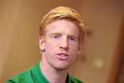 31 May 2011; Republic of Ireland's Paul McShane during a media mixed zone ahead of their upcoming EURO2012 Championship Qualifier against Macedonia on Saturday. Republic of Ireland Player Mixed Zone, Grand Hotel, Malahide, Co. Dublin. Picture credit: Pat Murphy / SPORTSFILE