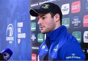 9 January 2017; Robbie Henshaw of Leinster during a press conference at UCD in Belfield, Dublin. Photo by Matt Browne/Sportsfile