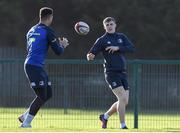 9 January 2017; Garry Ringrose and Adam Byrne of Leinster during squad training at UCD in Belfield, Dublin. Photo by Matt Browne/Sportsfile