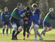 9 January 2017; Jonathan Sexton, centre, Devin Toner, left, and Jamie Heaslip of Leinster during squad training at UCD in Belfield, Dublin. Photo by Matt Browne/Sportsfile