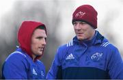 9 January 2017; Andrew Conway and Robin Copeland of Munster look on during squad training at University of Limerick in Limerick. Photo by Diarmuid Greene/Sportsfile