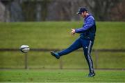9 January 2017; Tyler Bleyendaal of Munster in action during squad training at University of Limerick in Limerick. Photo by Diarmuid Greene/Sportsfile