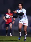 7 January 2017; Teddy Thomas of Racing 92 during the European Rugby Champions Cup Pool 1 Round 1 match between Racing 92 and Munster at the Stade Yves-Du-Manoir in Paris, France. Photo by Stephen McCarthy/Sportsfile