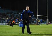 6 January 2017; Leinster massage therapist Chris Jones during the Guinness PRO12 Round 13 match between Leinster and Zebre at the RDS Arena in Ballsbridge, Dublin. Photo by Stephen McCarthy/Sportsfile