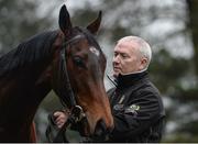 10 January 2017; Nominations are now open for the 2017 Godolphin Stud and Stable Staff Awards at www.studandstablestaffawards.ie. The awards encompass 10 categories, which carry total prize-money of €80,000, an increase of €10,000 from 2016. The 2017 awards will take place in the Newpark Hotel in Kilkenny on Tuesday, May 9th. Pictured at the launch is Jimmy O'Neill, assistant trainer to John Oxx, who won The Irish Racing Excellence Award 2016, at John Oxx’s Yard, Currabeg, Kildare. Photo by Seb Daly/Sportsfile