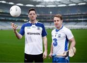 10 January 2017; Monaghan footballer Conor McManus and Waterford hurler Noel Connors in attendance at the GAA and GPA launch of the ESRI Research Project at Croke Park in Dublin. Photo by Sam Barnes/Sportsfile