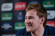 10 January 2017; Kieran Marmion of Connacht during a press conference at the Sportsground in Galway. Photo by Seb Daly/Sportsfile