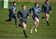 10 January 2017; Tom Farrell, centre, of Connacht during squad training at the Sportsground in Galway. Photo by Seb Daly/Sportsfile