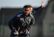 10 January 2017; Naulia Dawai of Connacht during squad training at the Sportsground in Galway. Photo by Seb Daly/Sportsfile