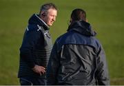 10 January 2017; Connacht forwards coach Jimmy Duffy, left, talks with head coach Pat Lam during squad training at the Sportsground in Galway. Photo by Seb Daly/Sportsfile