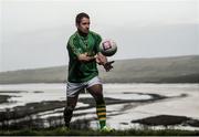 11 January 2017; Former Welsh winger and Glenswilly's newest signing Shane Williams is pictured in Donegal as part of AIB’s The Toughest Trade. For exclusive content and behind the scenes action from The Toughest Trade follow AIB GAA on Twitter and Instagram @AIB_GAA and facebook.com/AIBGAA. Photo by Ramsey Cardy/Sportsfile