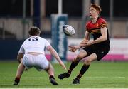 11 January 2017; Shane O'Hanrahan of CBC Monkstown in action against Scott Howard of Presentation College Bray during the Bank of Ireland Vinnie Murray Cup Round 1 match between Presentation College Bray and CBC Monkstown Park at Donnybrook Stadium in Donnybrook, Dublin. Photo by Sam Barnes/Sportsfile