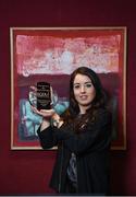 12 January 2017; Monaghan's Cathriona McConnell from Donaghmoyne is presented with the The Croke Park Hotel & LGFA Player of the Month for December at Croke Park in Jones Road, Dublin. Photo by Cody Glenn/Sportsfile