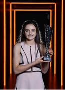 12 January 2017; Leanne Kiernan of Shelbourne Ladies poses for a portrait with her Young Player of the Year award during the Continental Tyres Women's National League Awards ceremony at the (Arrol Suite) Guinness Storehouse in Dublin 8. Photo by Cody Glenn/Sportsfile
