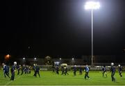 12 January 2017: Galway players warm up ahead of the Bord na Mona Walsh Cup Group 1 Round 2 match between Galway and NUI Galway at Duggan park, Ballinasloe in Co Galway. Photo by Seb Daly/Sportsfile