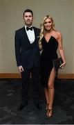 13 January 2017; Former Republic of Ireland international Robbie Keane and his wife Claudine arrive for The SSE Airtricity Soccer Writers’ Association of Ireland Awards 2016 at the Conrad Hotel in Dublin. Photo by David Maher/Sportsfile