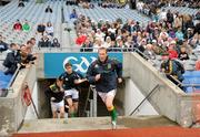 5 June 2011; Graham Geraghty runs out as he makes his return to the Meath squad for today's game. Leinster GAA Football Senior Championship Quarter-Final, Kildare v Meath, Croke Park, Dublin. Picture credit: Ray McManus / SPORTSFILE