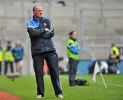 5 June 2011; Dublin manager Pat Gilroy watches his side play out the final few minutes of the game. Leinster GAA Football Senior Championship Quarter-Final, Laois v Dublin, Croke Park, Dublin. Picture credit: Barry Cregg / SPORTSFILE