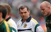 5 June 2011; Meath manager Seamus McEnaney and Joe Sheridan leave the field after the game. Leinster GAA Football Senior Championship Quarter-Final, Kildare v Meath, Croke Park, Dublin. Picture credit: Ray McManus / SPORTSFILE