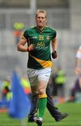 5 June 2011; Graham Geraghty, Meath warms up on the sideline during the game. Leinster GAA Football Senior Championship Quarter-Final, Kildare v Meath, Croke Park, Dublin. Picture credit: Barry Cregg / SPORTSFILE