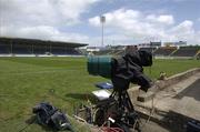 29 May 2011; TV Cameras in position before the game. Munster GAA Hurling Senior Championship, Quarter-Final, Tipperary v Cork, Semple Stadium, Thurles, Co. Tipperary. Picture credit: Ray McManus / SPORTSFILE