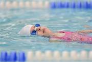 14 January 2017; Hannah Boda in action in the pool during the Irish Paralympic Sport Expo at the National Sports Campus in Abbotstown, Dublin.  Photo by Eóin Noonan/Sportsfile