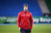 14 January 2017; Conor Murray of Munster prior to the European Rugby Champions Cup pool 1 round 5 match between Glasgow Warriors and Munster at Scotstoun Stadium in Glasgow, Scotland. Photo by Stephen McCarthy/Sportsfile