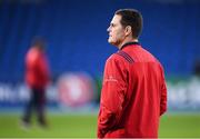 14 January 2017; Munster director of rugby Rassie Erasmus prior to the European Rugby Champions Cup pool 1 round 5 match between Glasgow Warriors and Munster at Scotstoun Stadium in Glasgow, Scotland. Photo by Stephen McCarthy/Sportsfile