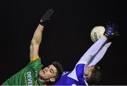 14 January 2017; Donal Lenihan of Meath in action against Kieran Lillis of Laois during the Bord na Mona O'Byrne Cup Group 3 Round 3 match between Laois and Meath at Stradbally, Co. Laois. Photo by Matt Browne/Sportsfile