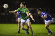 14 January 2017; David Toner of Meath in action against Colm Begley and Stephen Attride of Laois during the Bord na Mona O'Byrne Cup Group 3 Round 3 match between Laois and Meath at Stradbally, Co. Laois. Photo by Matt Browne/Sportsfile