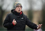15 January 2017; Antrim manager Neal Peden during the Bord na Mona Walsh Cup Group 2 Round 2 match between Kilkenny and Antrim at Abbotstown GAA Ground in Abbotstown, Co Dublin. Photo by Cody Glenn/Sportsfile