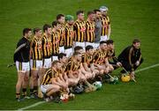 15 January 2017; The Kilkenny panel ahead of the Bord na Mona Walsh Cup Group 2 Round 2 match between Kilkenny and Antrim at Abbotstown GAA Ground in Abbotstown, Co Dublin. Photo by Cody Glenn/Sportsfile