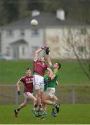 15 January 2017; Paul Conway of Galway in action against Donal Wrynn of Leitrim during the Connacht FBD League Section B Round 2 match between Leitrim and Galway at Sean O’Heslin Park in Ballinamore, Co Leitrim. Photo by Seb Daly/Sportsfile