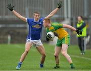 15 January 2017; Ciaran Gibbons of Donegal in action against Killian Clarke of Cavan during the Bank of Ireland Dr. McKenna Cup Section C Round 2 match between Donegal and Cavan at Pairc MacCumhaill in Ballybofey, Co Donegal. Photo by Oliver McVeigh/Sportsfile