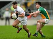 15 January 2017; Ben McCormack of Kildare in action against James Lalor of Offaly during the Bord na Mona O'Byrne Cup Group 2 Round 3 match between Offaly and Kildare at O'Connor Park in Tullamore, Co Offaly. Photo by Piaras Ó Mídheach/Sportsfile