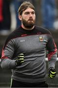 15 January 2017; Aidan O'Shea of Mayo warms up ahead of the Connacht FBD League Section A Round 2 match between Mayo and Sligo IT at James Stephen's Park in Ballina, Co Mayo. Photo by David Maher/Sportsfile