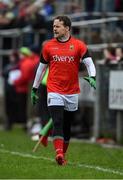 15 January 2017; Andy Moran of Mayo warming up during the Connacht FBD League Section A Round 2 match between Mayo and Sligo IT at James Stephen's Park in Ballina, Co Mayo. Photo by David Maher/Sportsfile