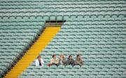4 June 2011; Spectators watch on during the game. Munster GAA Football Senior Championship Semi-Final, Limerick v Kerry, Gaelic Grounds, Limerick. Picture credit: Diarmuid Greene / SPORTSFILE