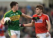 15 January 2017; Jack Barry of Kerry in action against Ian Maguire of Cork during the McGrath Cup Round 3 match between Cork and Kerry at Mallow GAA Grounds in Mallow, Co Cork. Photo by Eóin Noonan/Sportsfile