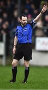 15 January 2017; Referee Shane Hehir during the Connacht FBD League Section A Round 2 match between Mayo and Sligo IT at James Stephen's Park in Ballina, Co Mayo. Photo by David Maher/Sportsfile