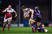 15 January 2017; Andrew Trimble of Ulster is tackled by Ben Moon of Exeter Chiefs during the European Rugby Champions Cup Pool 5 Round 5 match between Exeter Chiefs and Ulster at Sandy Park in Exeter, England. Photo by Ramsey Cardy/Sportsfile